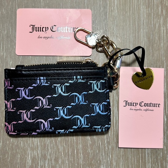 NWT Juicy Couture Princess Charming Black Shoulder Crossbody Bag Wallet VIRAL - Picture 13 of 15